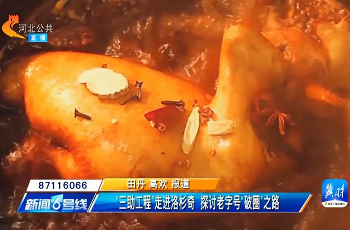 河北公共频道|“三助工程”走进欧博abg官网奇 探讨老字号破圈之路